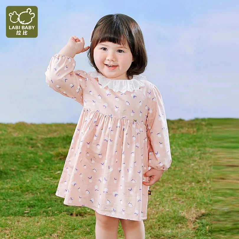 Discover the Charm of the Pink Floral Dress for Girls