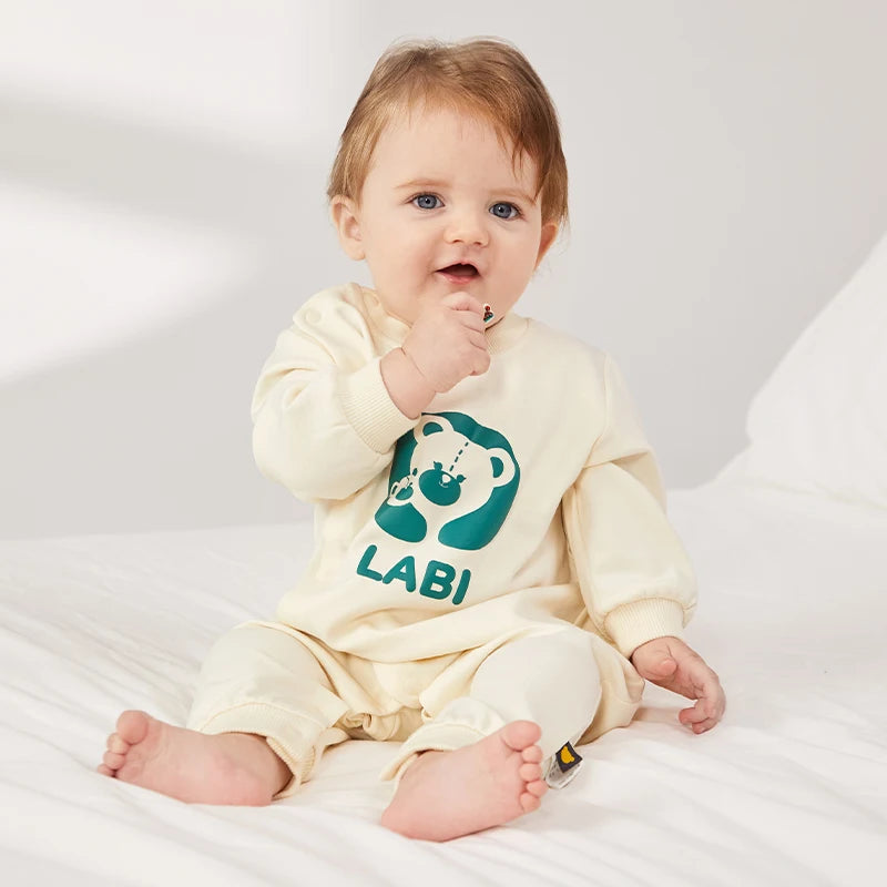 Labi Baby Cotton Sports Romper: A Perfect Blend of Comfort and Style for Your Little One