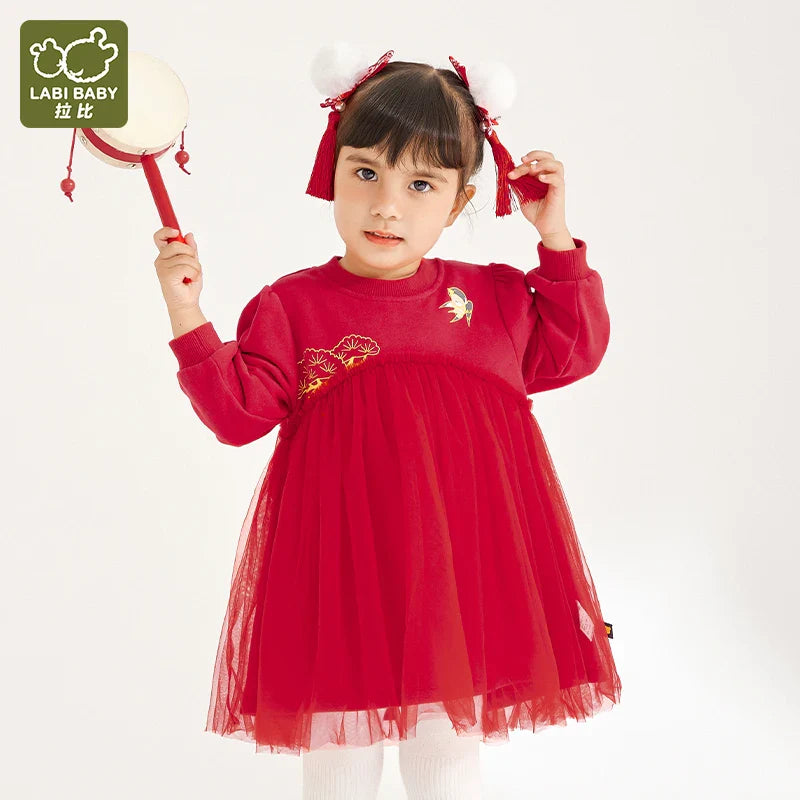 Discover Elegance with the Labi Baby Girls Princess Dress