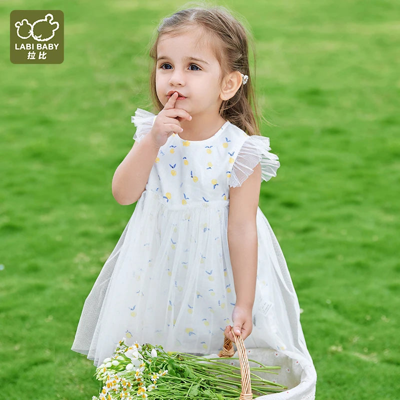 Descubra adorables vestidos de bebé en oferta: Vestido de hadas para niñas Labi